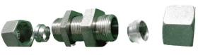 HIDRAULICA UCPL06 - PASAMUROS TUBO Ø6 MM R12X150 SERIE LIGERA