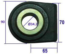 TERCER PUNTO 502560 - ROTULA SOLDAR INF. Ø 34.2