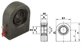 TERCER PUNTO 504940 - ROTULA PLANA CON ENGRASADOR Ø40