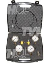 ACCESORIOS 131219 - 4 MANOMETROS 10, 25, 250 Y 600 BARES HIDRAULICA