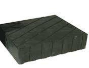 ACCESORIOS 204770 - TACO DE GOMA 160X120X35 MM.