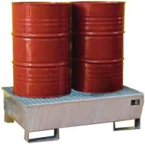 ACCESORIOS 206870 - TANQUE SEGURIDAD 1210X750X270 2 BIDONES 220 L