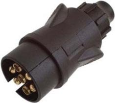 ACCESORIOS 351800 - ENCHUFE REMOLQUE MACHO 7 VIAS PLASTICO
