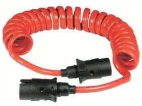 ACCESORIOS 352050 - ENCHUFE REMOLQUE MACHO MACHO 7 VIAS FLEXIBLE L. 3000 MM