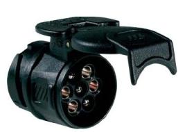 ACCESORIOS 360370 - ADAPTADOR MACHO 13 PINS  HEMBRA  7PINS