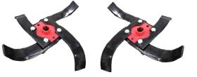 ACCESORIOS 401801 - KIT PORTACUCHILLAS EXTERIOR FRESA MTZ 500 ( CON 4 CUCHILLAS