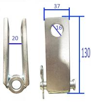 ACCESORIOS 510639-1 - CONJUNTO 2 HORQUILLAS SUPERIOR BRAZO ELEVACION