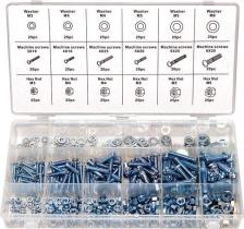 ACCESORIOS 5504801006 - SURTIDO TORNILLOS- ARANDELAS- TUERCAS MADERA 360 PZS.