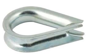 ACCESORIOS 600680 - GUARDACABOS CINCADO 3/16