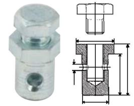 ACCESORIOS 600740 - FRENO CABLE ACELERADOR Ø 2MM.