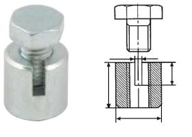ACCESORIOS 600750 - BORNE CABLE ACELERADOR 2MM.