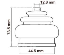 ACCESORIOS 603340 - GUARDAPOLVO FUELLE PALANCA CAMBIO CARRARO CASE RENAULT