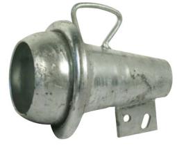 ACCESORIOS 603910 - SEMIJUNTA Ø 100 CONO