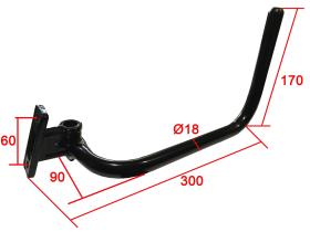 ACCESORIOS 605330 - BRAZO ESPEJO BRIEDA DERECHO