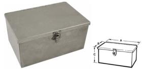 ACCESORIOS 607080 - CAJA APEROS A 300 B 90 C 95  METALICA