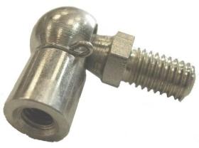 ACCESORIOS 611490 - ROTULA Y BOLA AMORTIGUADOR   6 ROSCA DE 6