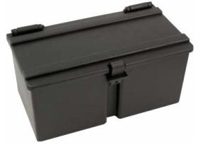 ACCESORIOS 616000 - CAJA HERRAMIENTA L. 270 ANCHO 151 ALTO 90  PLASTICO