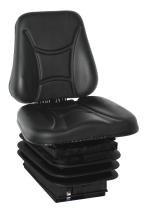ACCESORIOS 618805 - ASIENTO NEUMATICO CUBETA ALTO  530 ANCHO 430 MM TELA NEGRO