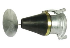 ACCESORIOS 620120 - SEMIJUNTA HEMBRA Ø 150 CINCADA + ESPARCIDOR