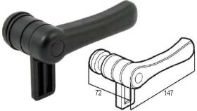 ACCESORIOS 620770 - CERRADURA PARA VENTANA DERECHA