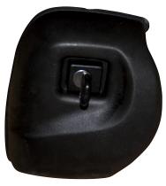 ACCESORIOS 620889 - MANIVELA PUERTA C/LLAVE MODERNA IZQ