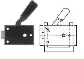 ZACCESORIOS 621220 - CERRADURA UNIVERSAL DERECHA