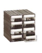 ACCESORIOS 624200 - BLOQUE 8 CAJAS PLASTICO 250X250X250