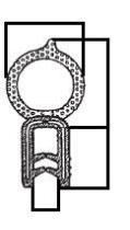 ZACCESORIOS 625560 - GOMA PARA CABINA 25 M