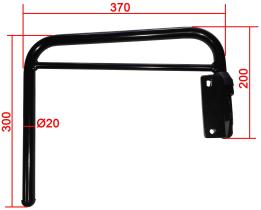 ACCESORIOS 627200 - BRAZO ESPEJO SIAC IZQ. Ø 20