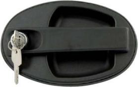 ZACCESORIOS 630880 - CERRADURA OVALADA UNIVERSAL CON LLAVE