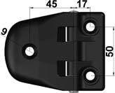 ACCESORIOS 635450 - BISAGRA CABINA NYLON