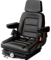ACCESORIOS 649850 - ASIENTO CARRETILLA  PVC NEG CBZ C/ MICRO(DETECTOR DE PESO)RM