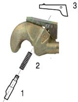 ENGANCHE RAPIDO 504790 - ENGANCHE RAPIDO 3P INT.  Ø50 INT ROSCADO Ø 24X150