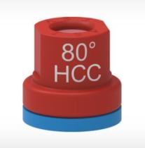 YETIS 273880 - BOQUILLA HCC 025 ROJA 80º CONICA CERAMICA