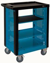 HERRAMIENTA MANUAL 03CT4A - CARRO TRANSPORTE HERRAMIENTAS 4 PISOS AZUL