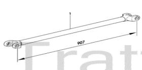 PULVERIZACION 001354133 - TUBO CENTRALTRANSMISION AGCO L907 MM