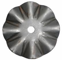 PULVERIZACION 250601 - DISCO ONDULADO 70X3 TALADRO  8 MM.
