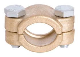 PULVERIZACION 250652 - ABRAZADERA LATON Ø 19 MM