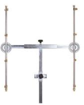 PULVERIZACION 254153E - BARRA EN T 4+4 SIN PULVERIZADOR L 1000 MM LIGERA