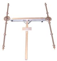 PULVERIZACION 254154 - BARRA EN T 5+5 SIN PULVERIZADOR L 1200 MM