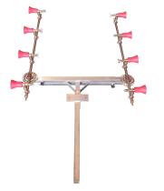 PULVERIZACION 254173 - BARRA 4+4 PULVERIZADORES REGULABLES VIÑA 1000 MM ( REFORZADA
