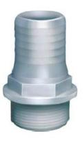 PULVERIZACION 255610 - RACORD NYLON 2º PARA MANGUERA Ø50