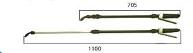 PULVERIZACION 262250 - LANZA TELESCOPICA 705-1100 ROSCA MATABI