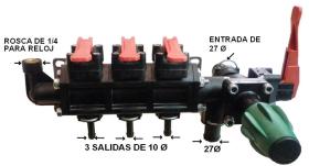PULVERIZACION 262890 - MANDO START 3 VIAS (COMPLETO)