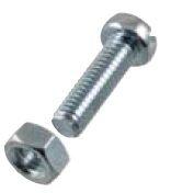 PULVERIZACION 263060 - KIT TORNILLO Y TUERCA LT 24 Ø6