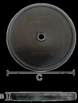 PULVERIZACION 263574 - MEMBRANA PRESION HARDI 363 ( 117 T 22 MM )