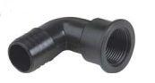 PULVERIZACION 265710 - RACORD CURVO HEMBRA 3/4 MACHO  Ø 30 PLASTICO