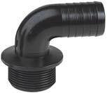 PULVERIZACION 265850 - RACOR CURVO 1º 1/4 M Ø 30