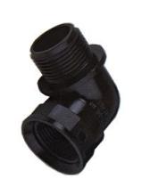 PULVERIZACION 266370 - RACORD CURVO 90º ROSCA G 1/2º H-M