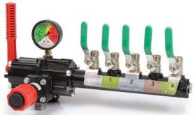 PULVERIZACION 267079 - MANDO REGULACION PRESION 5 VIAS 50 BAR 150 L AUTOCOMPENSANTE